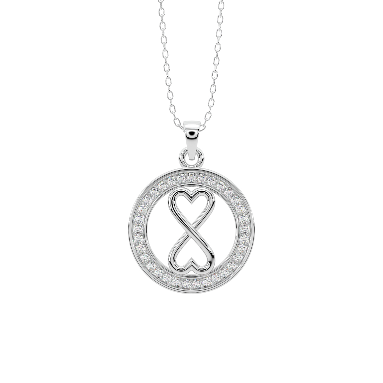 The Infinity Diamond Pendant